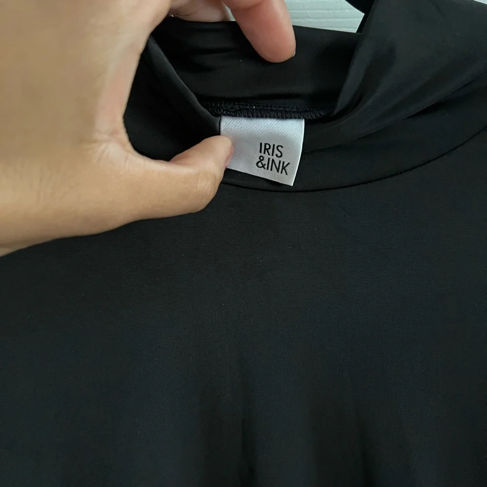 Iris & Ink Turtleneck Bodysuit, Size US 6 (UK 10) - Picture 2 of 3